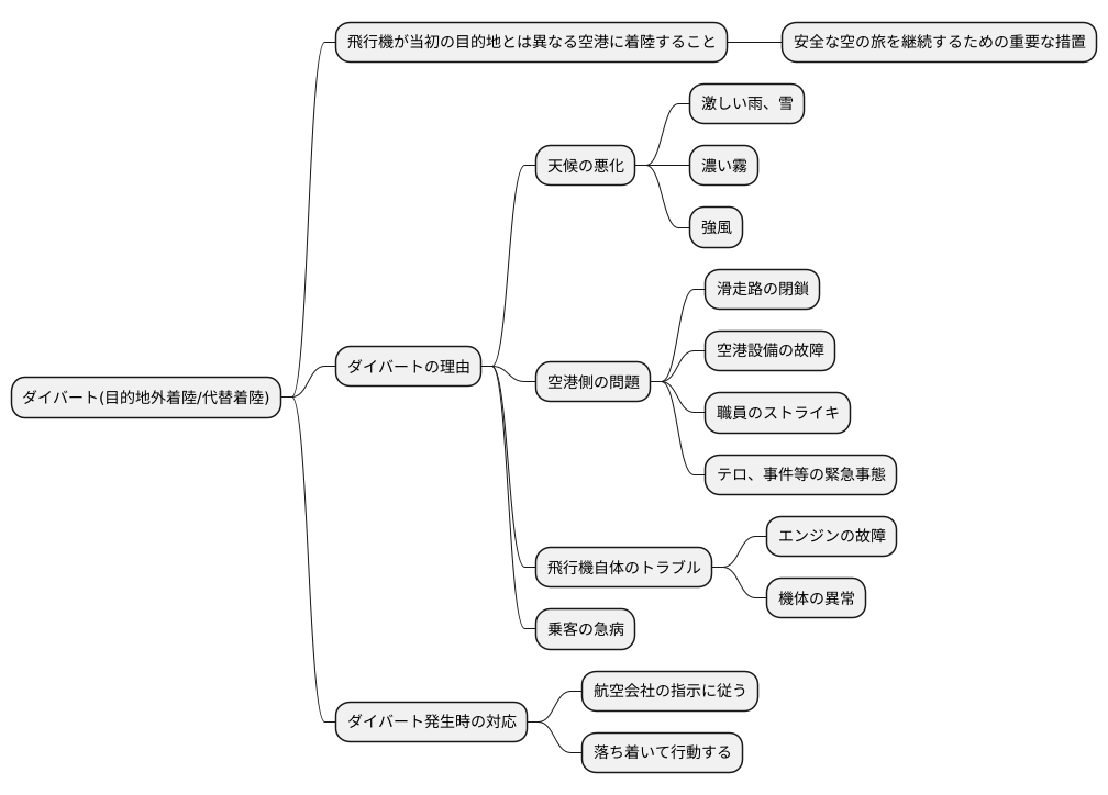 ダイバートとは