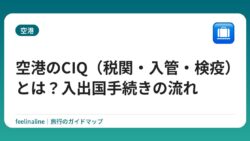 空港のCIQ（税関・入管・検疫）とは？入出国手続きの流れ