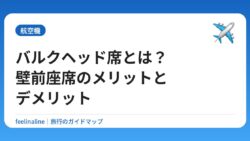 バルクヘッド席とは？壁前座席のメリットとデメリット