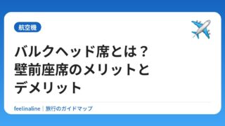 バルクヘッド席とは？壁前座席のメリットとデメリット