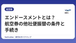 エンドースメントとは？航空券の他社便振替の条件と手続き