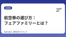 航空券の選び方：フェアファミリーとは？