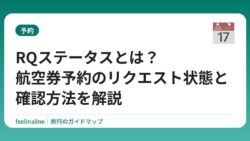 RQステータスとは？航空券予約のリクエスト状態と確認方法を解説